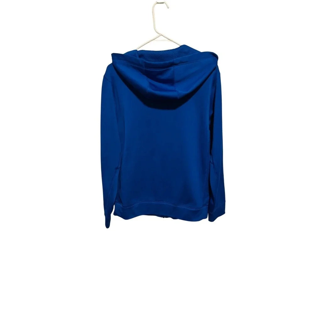 Nike Therma-FIT Full Zip‎ Blue Hoodie Jacket Mens Activewear